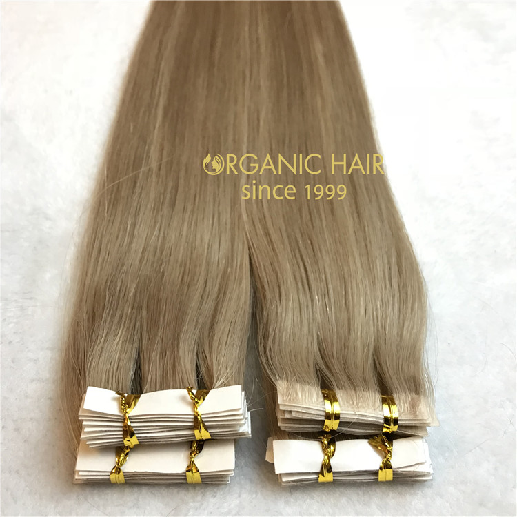 Hair extensions to order-- Skin weft hair extensions C10